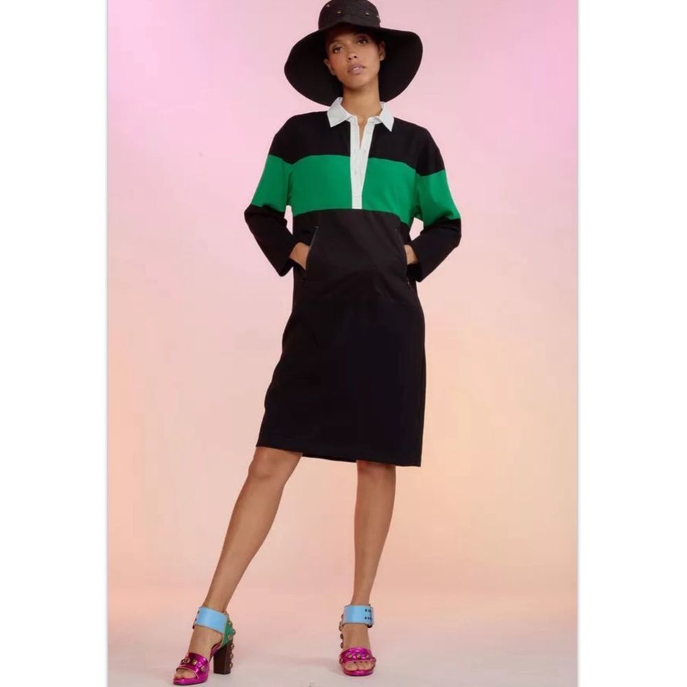 ⭐️Cynthia Rowley Rugby Cotton Knit Dress